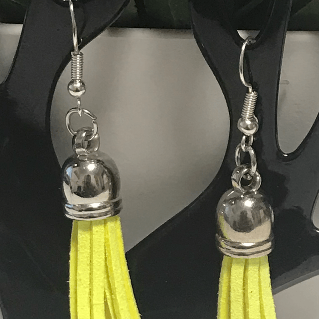 Yellow Dangling Earrings- YDE09
