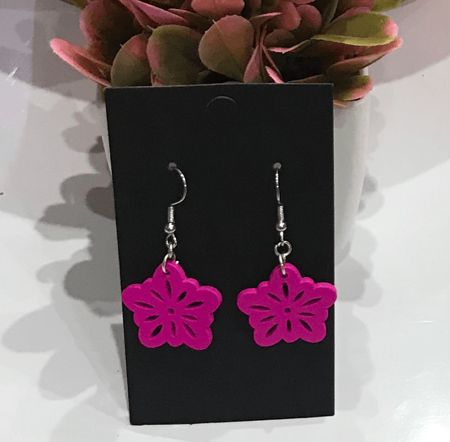 Pink Dangling Earrings - PDE11