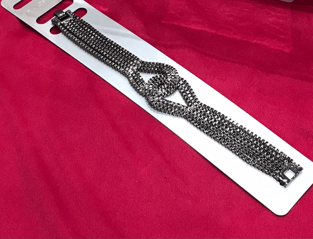 Silver Coloured Vintage Bracelet- VB31