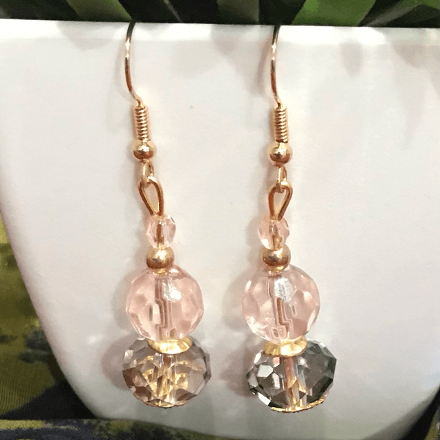 Pink Dangling Earrings- PDE58