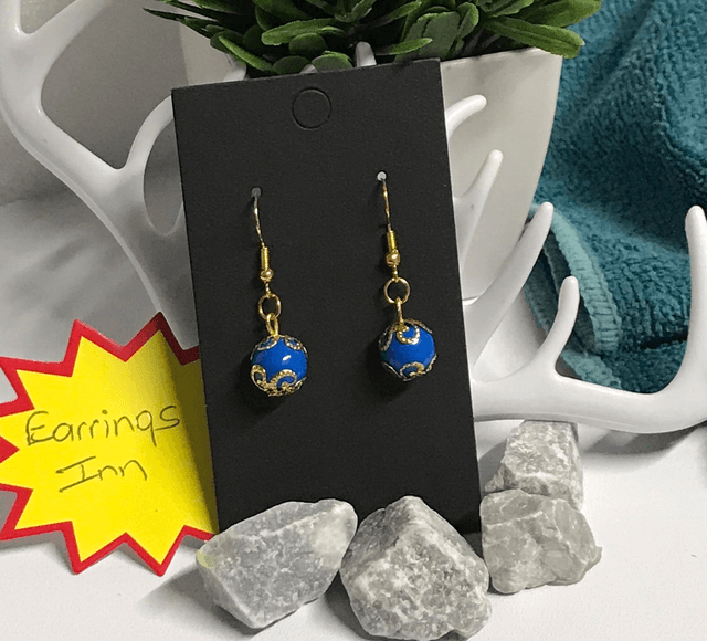 Turquoise Dangling Earrings- BLDE94