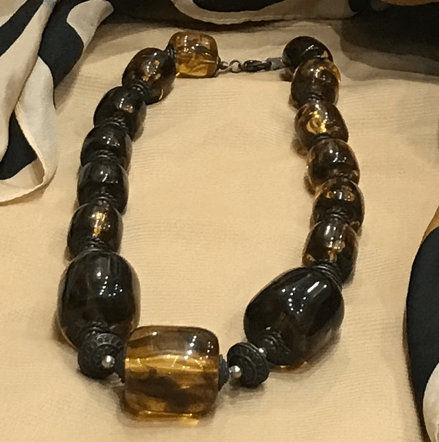 Brown Necklace- NEC70