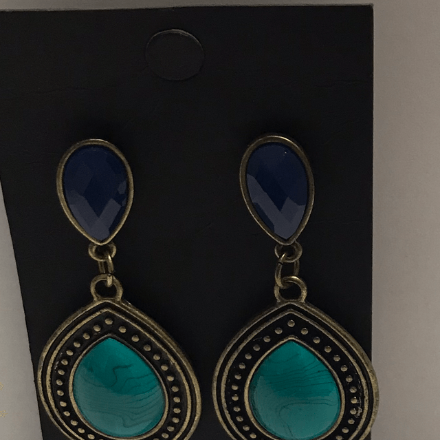 Mixed Blue Earrings- MBE5337