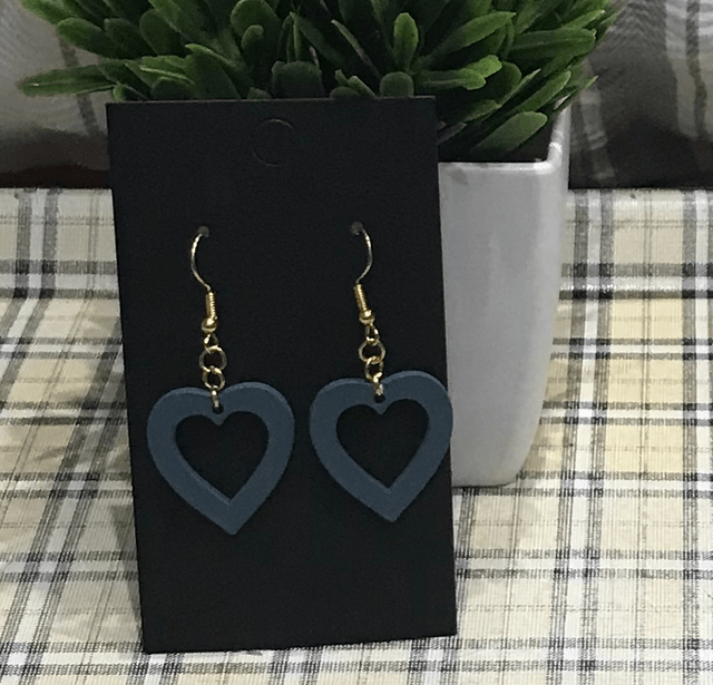 Blue Dangling Earrings - BLDE60