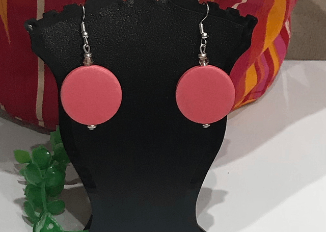 Pink Dangling Earrings - PDE15