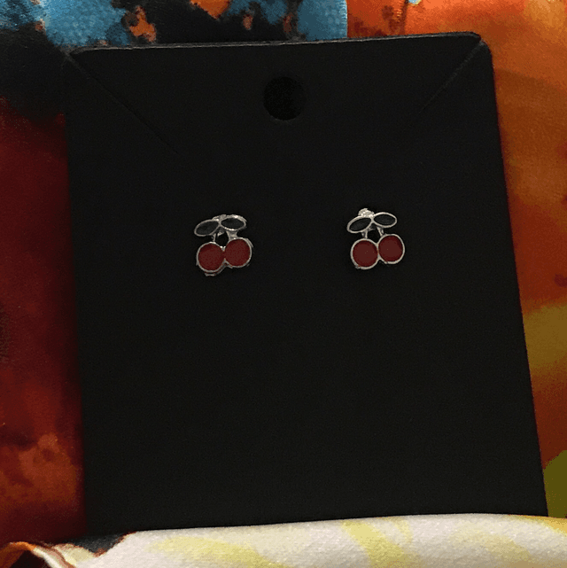 Children-Adult Studs -Red - CASER05