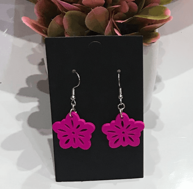 Pink Dangling Earrings - PDE11
