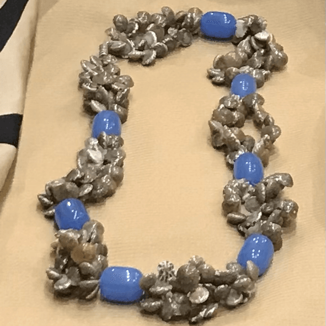 Blue Shell Necklace - NEC74