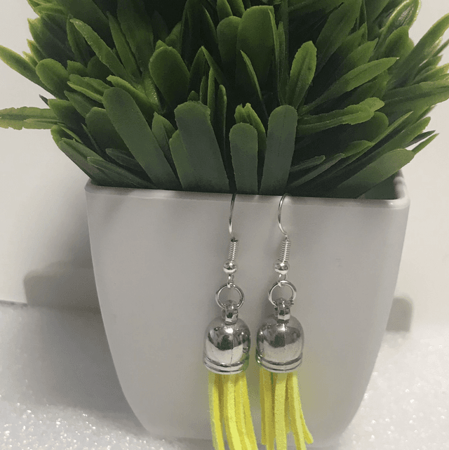 Yellow Dangling Earrings- YDE09