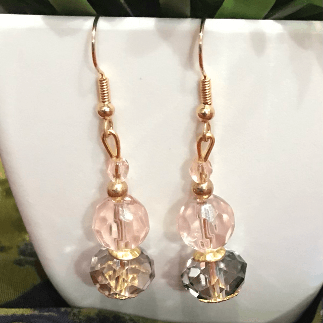 Pink Dangling Earrings- PDE58