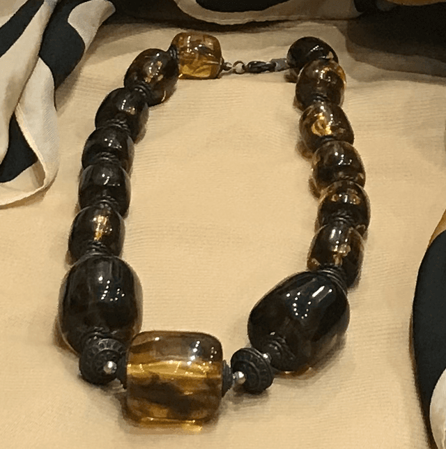 Brown Necklace- NEC70