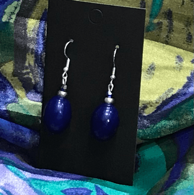Blue Dangling Earrings - BLDE16
