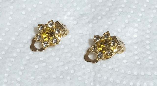 Brown Clip On Earrings- COE27
