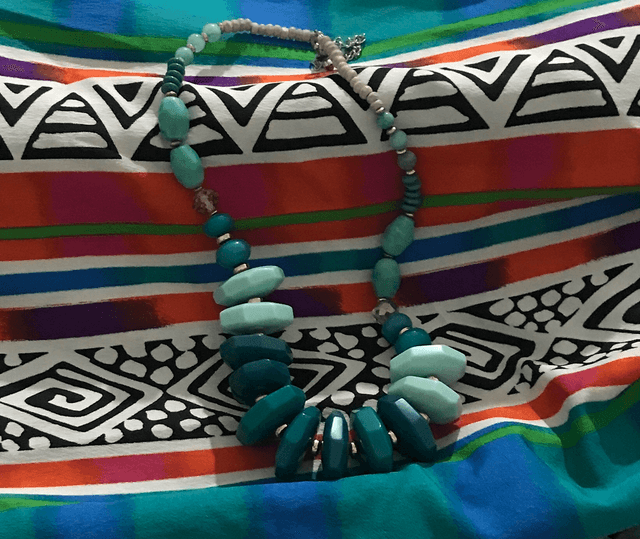Blue Necklace- NEC109