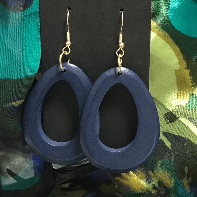 Blue Dangling Earrings - BLDE39