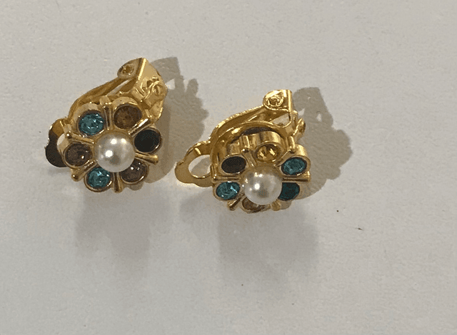 Mixed Colour Clip On Earrings- COE13