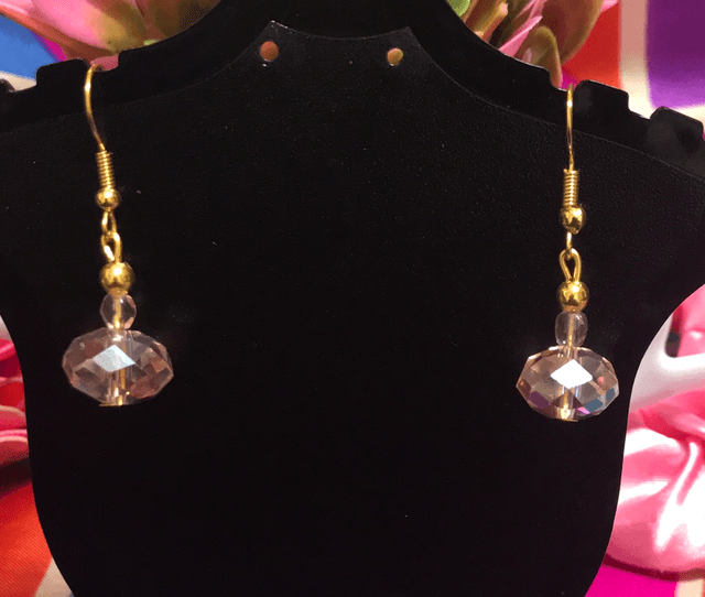 Pink Dangling Earrings- PDE51