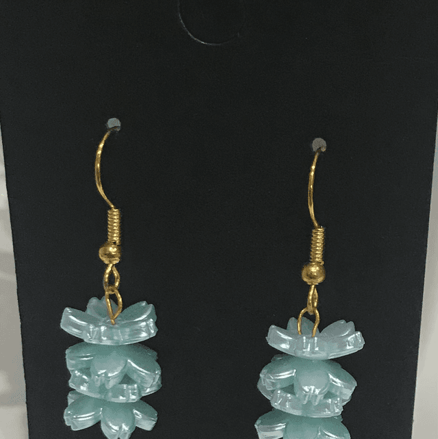 Blue Dangling Earrings- BDE2546