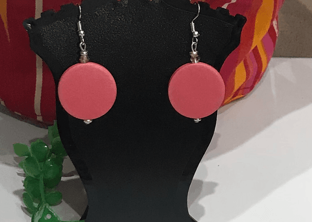 Pink Dangling Earrings - PDE15