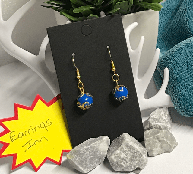 Turquoise Dangling Earrings- BLDE94