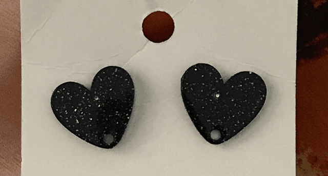 Children-Adult Studs -Black - CASEBL-3