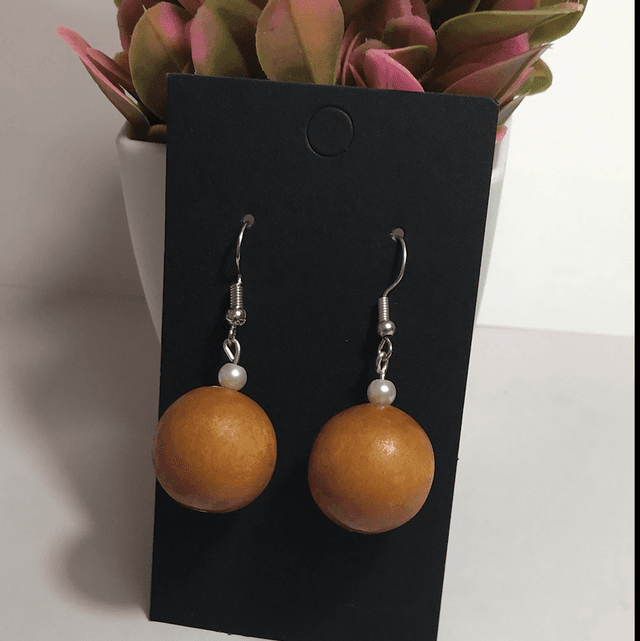 Brown Dangling Earrings-BDE632