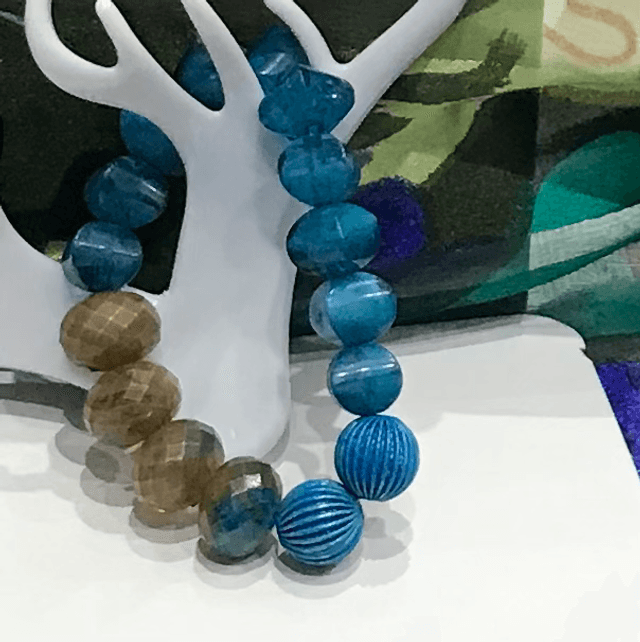 Blue/Brown Coloured Bracelets - BRA12
